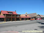 West Yellowstone downtown buildings