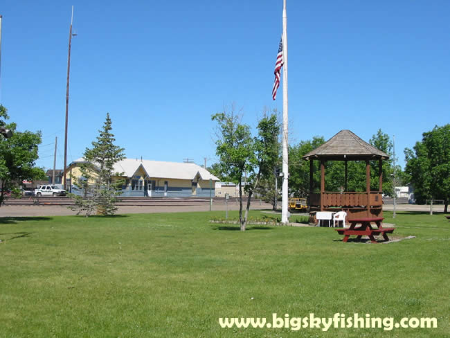 Photographs of Malta, Montana : Another View of Downtown from the Park