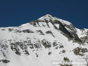 Looking Up at Lone Peak