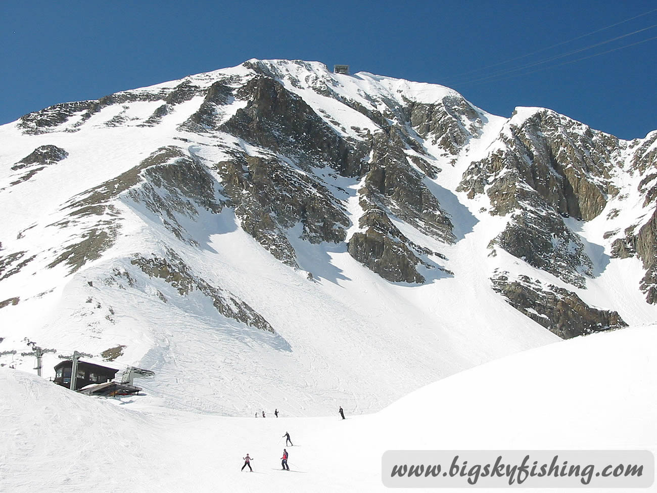 Below Lone Peak Summit