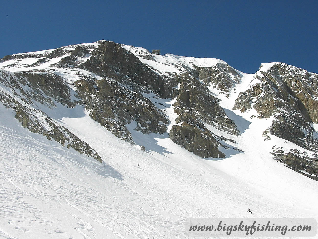 Below Lone Peak Summit