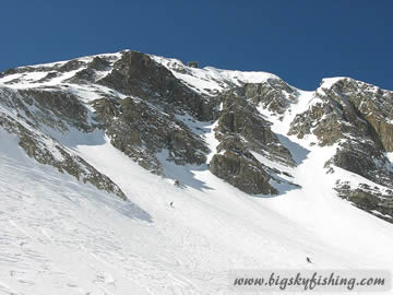 Skiing in The Bowl