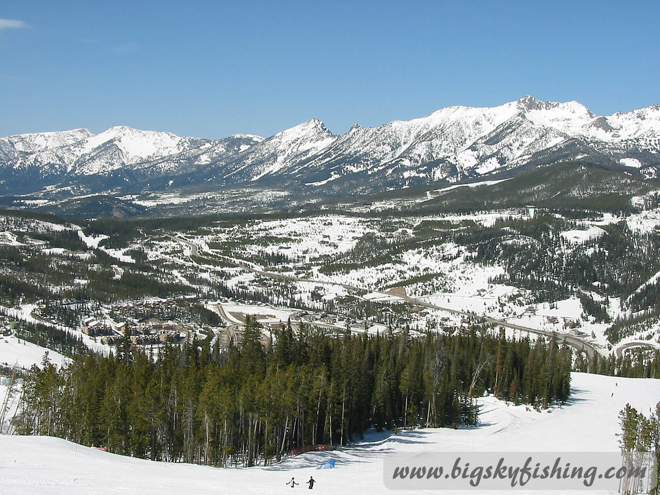 Scenic Setting for Big Sky Resort