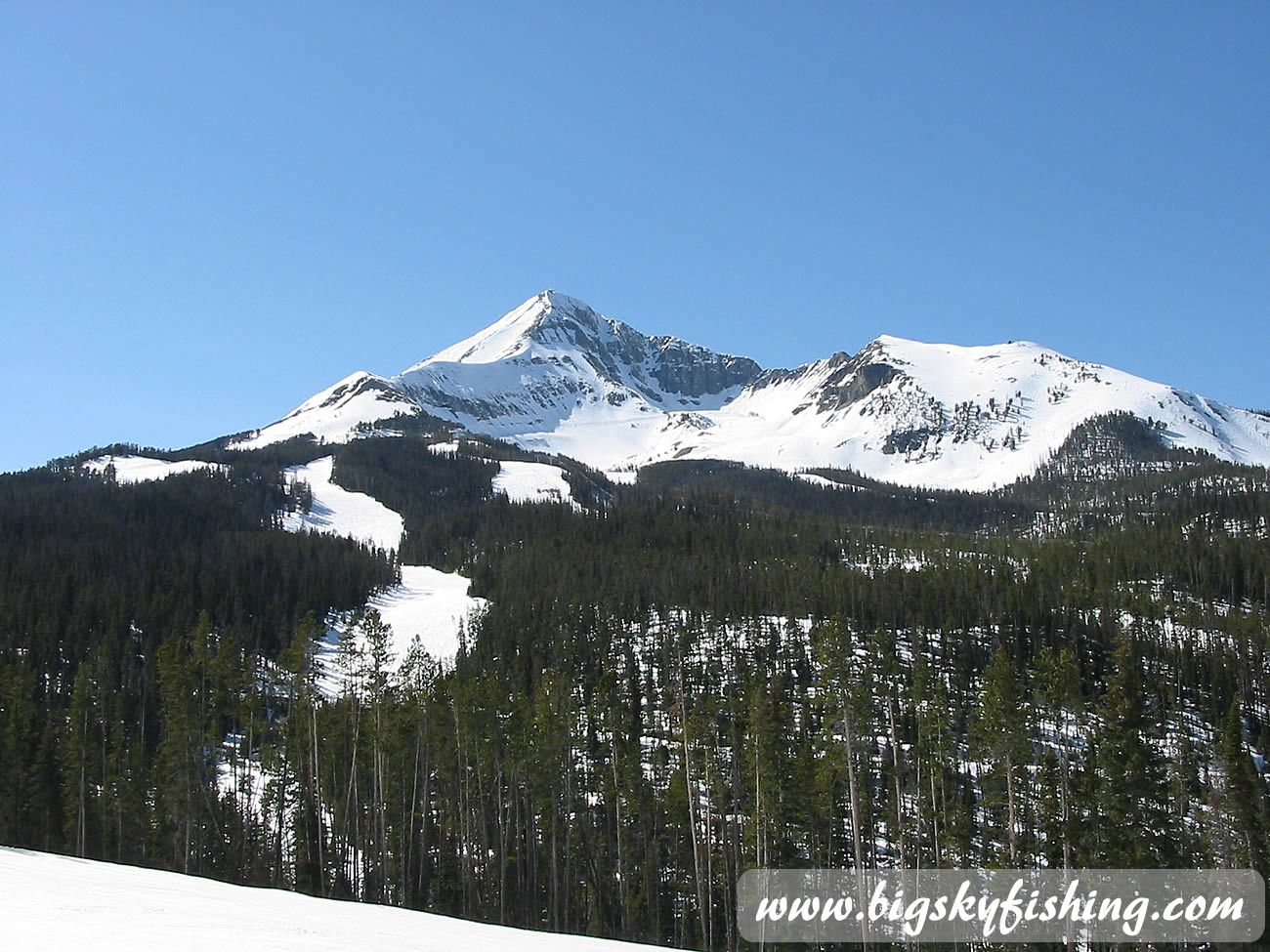 Lone Peak Seen From Andesite Mountain