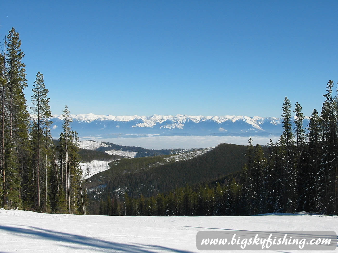 Scenic Views at Blacktail Mountain Ski Area