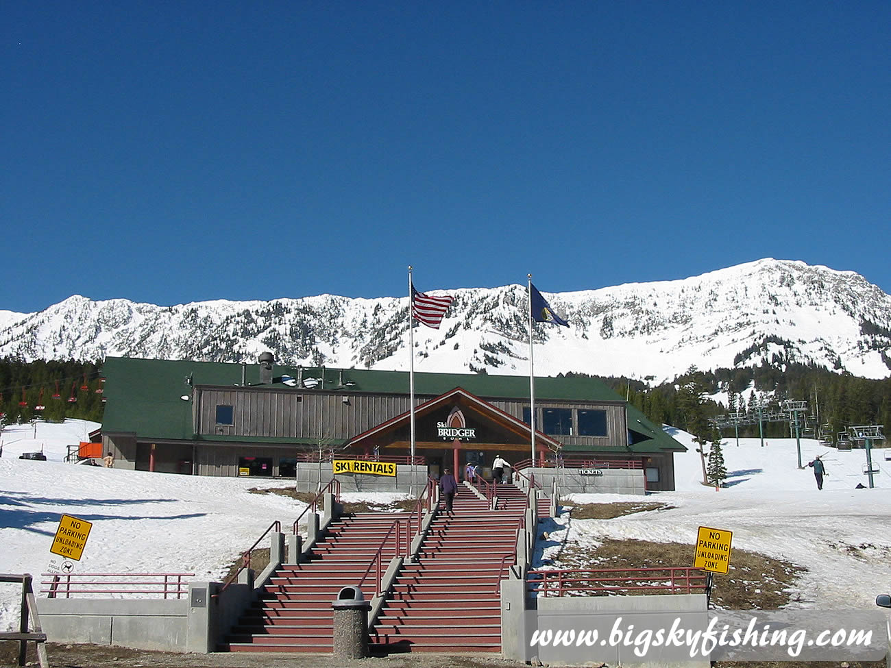 Base Area at Bridger Bowl