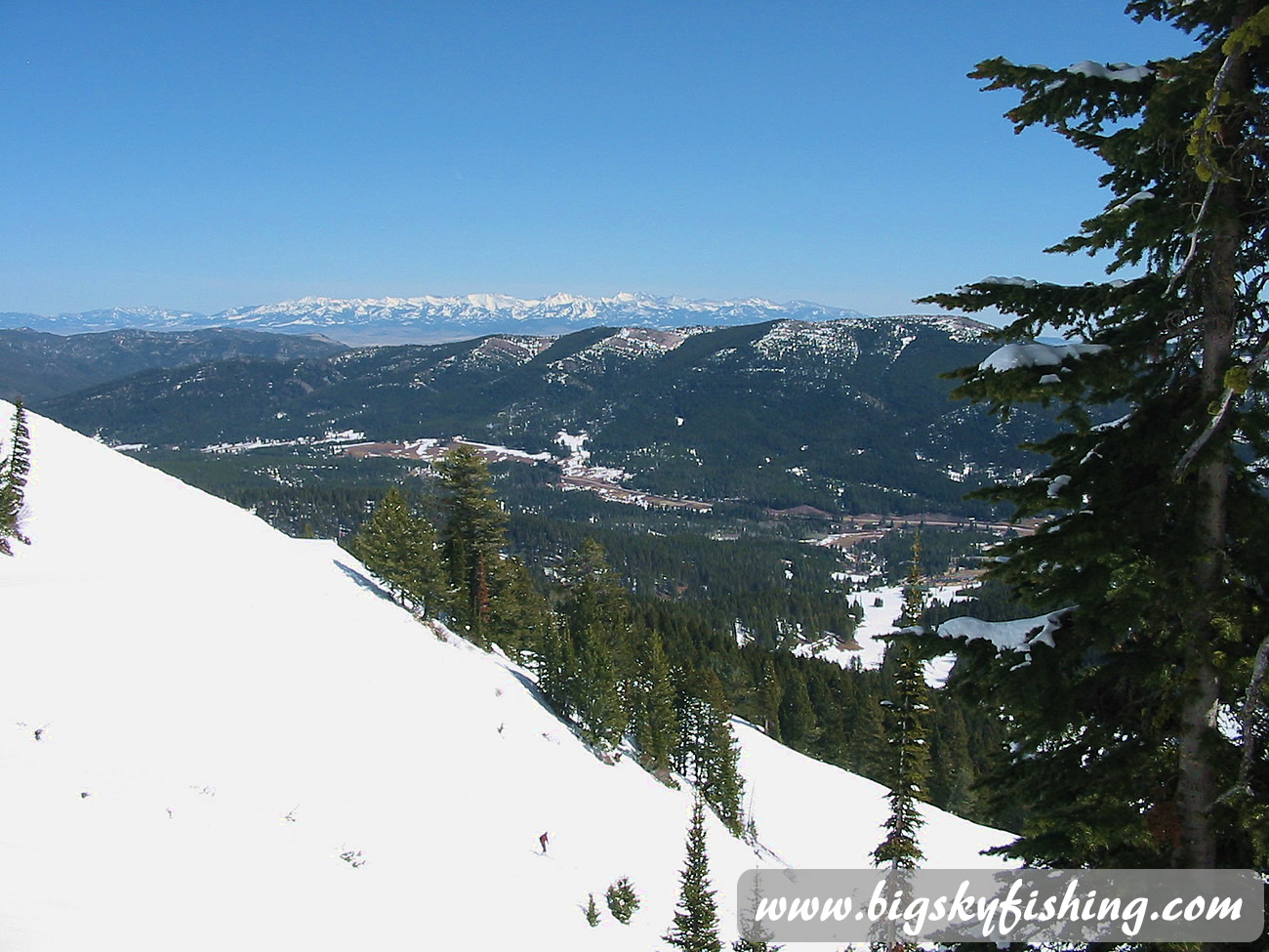 Steep Terrain at Bridger Bowl