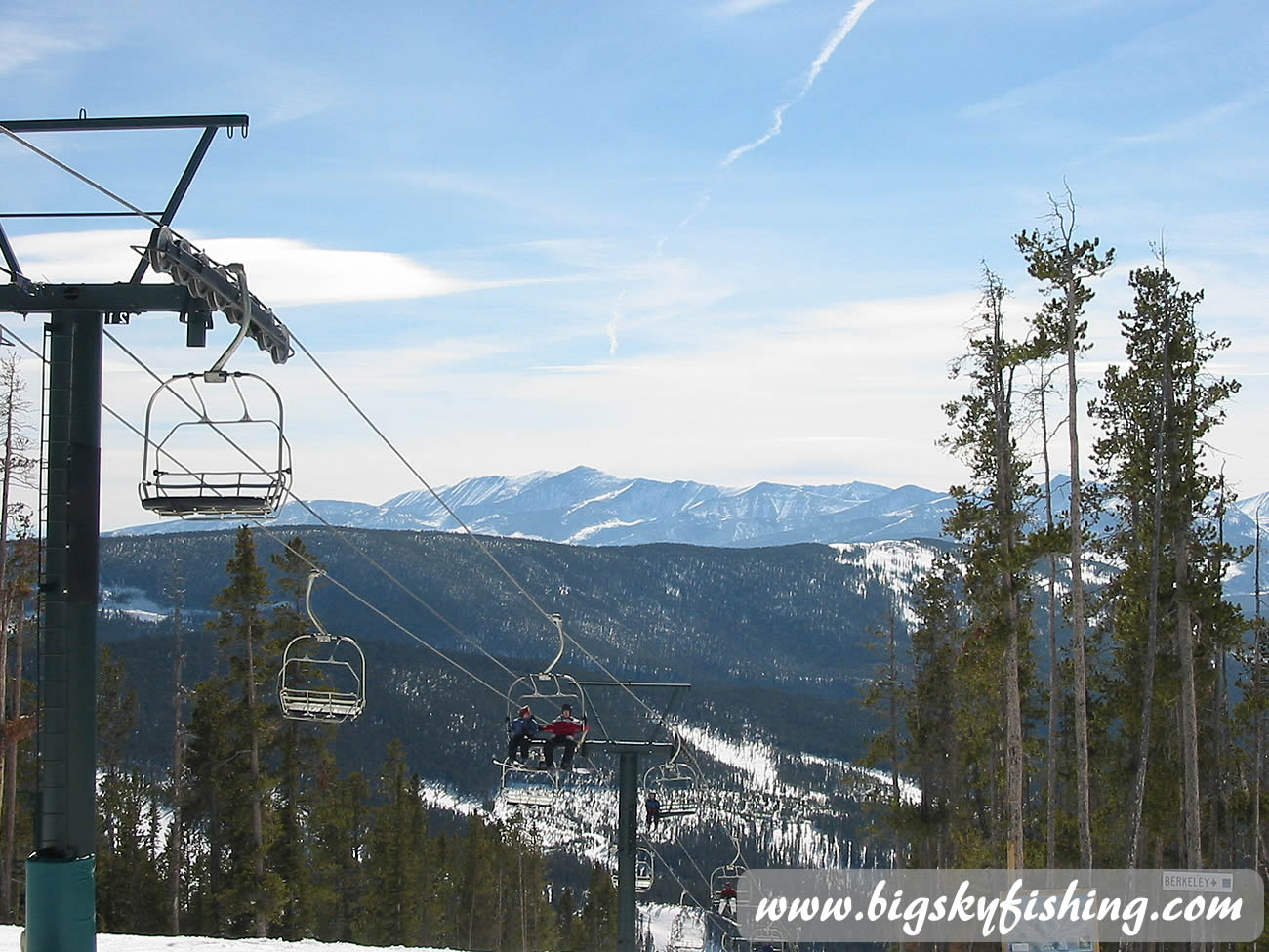 View from Summit of Rumsey Mountain at Discovery Ski Area