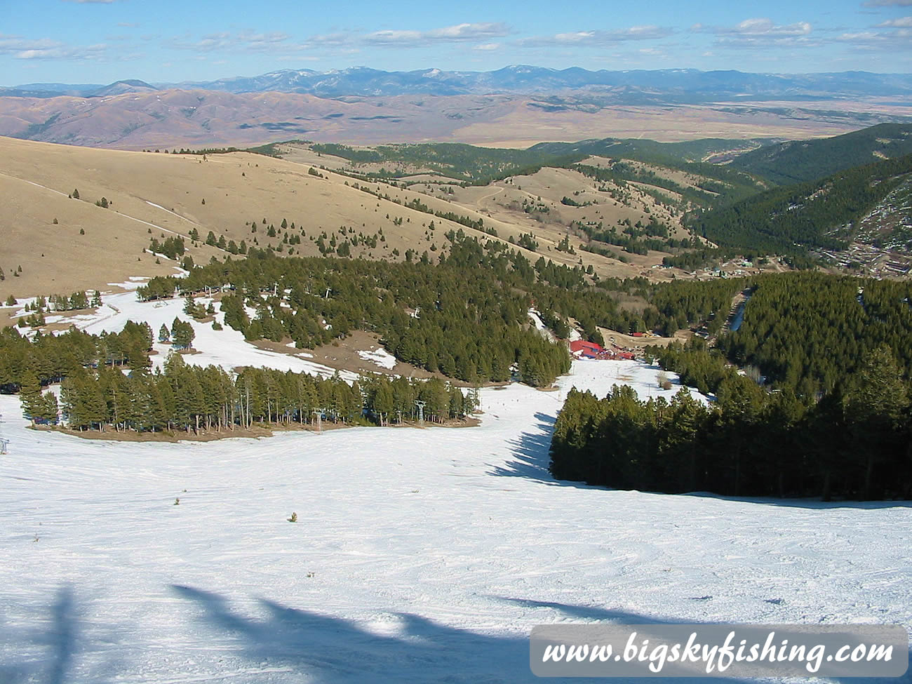 View from Mt. Belmont at Great Divide Ski Area