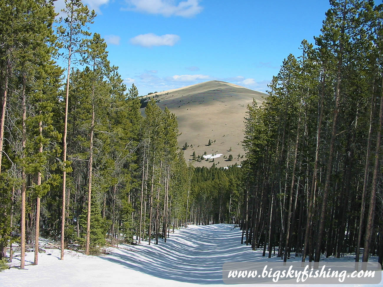 Trail in Wild West of Great Divide