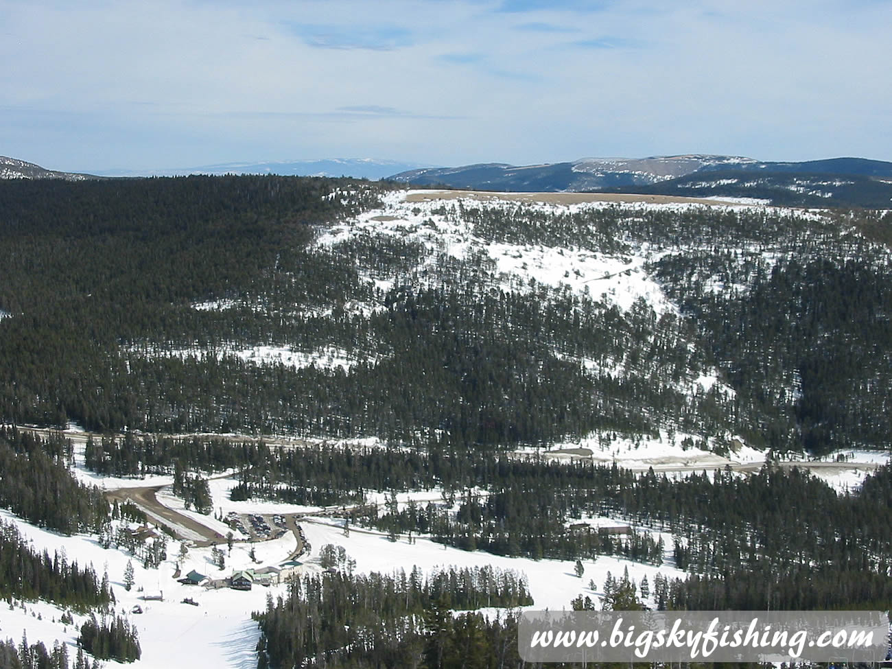 View from Summit at Showdown Ski Area