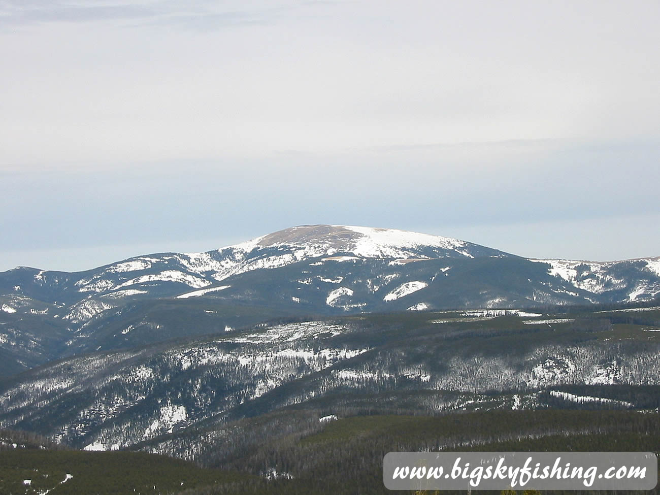 Scenic View from Showdown Ski Area