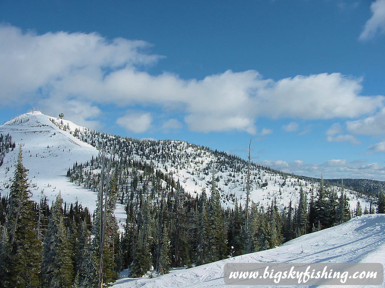 Scenic Views from Summit at Montana Snowbowl