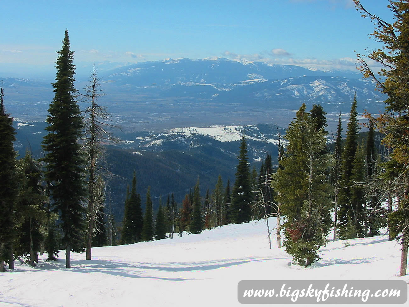 Enjoyable Intermediate Ski Trail