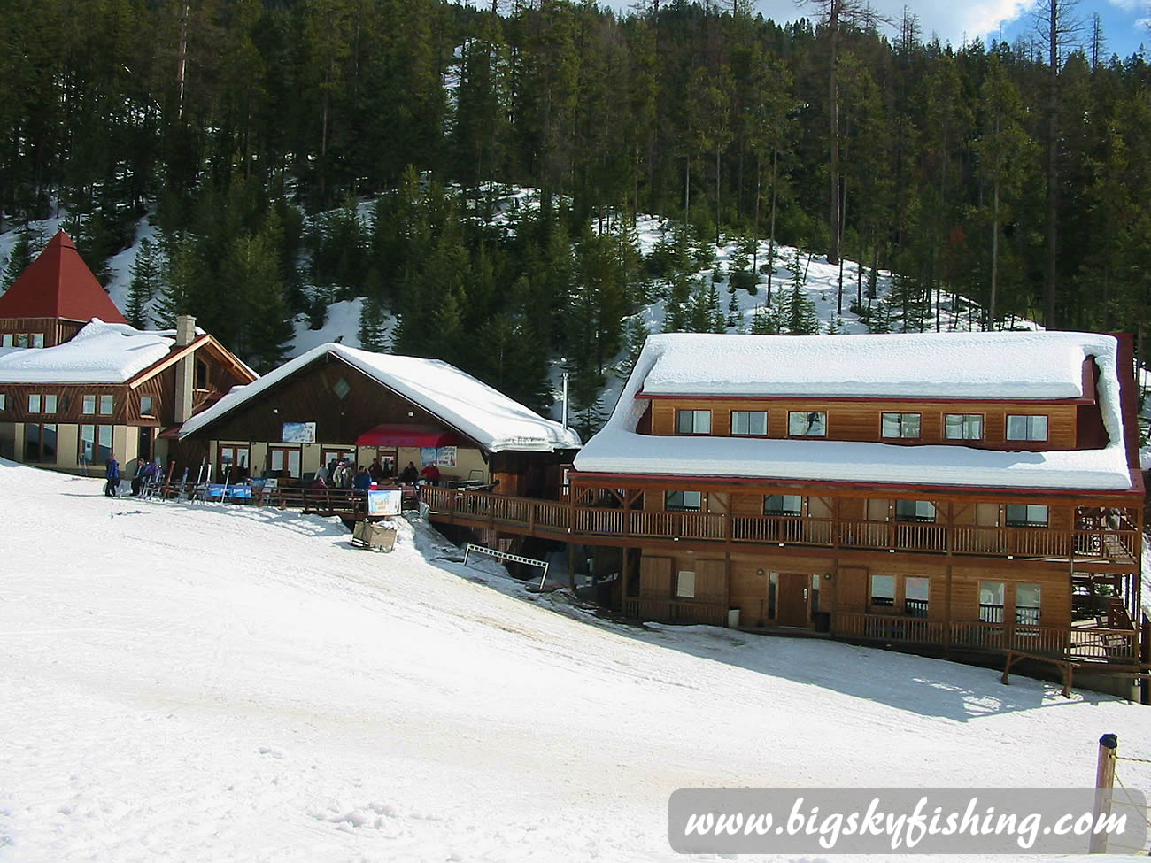 Base Area at Montana Snowbowl