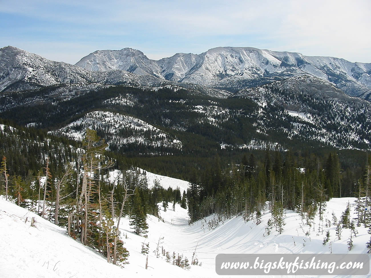 Fresh Tracks at Teton Pass