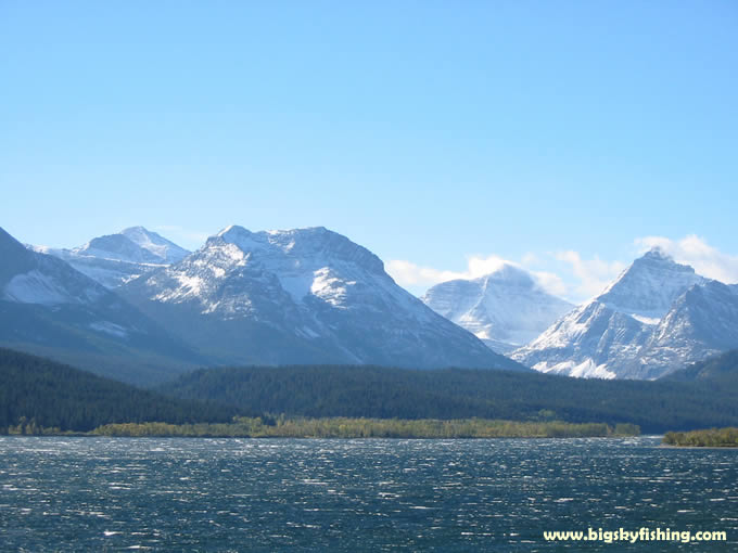 St. Mary Lake in Glacier Park