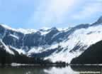 Avalanche Lake in Glacier National Park (50,350 bytes)