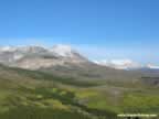 Where prairie meets mountains - the eastern side of Glacier National Park (39,117 bytes)