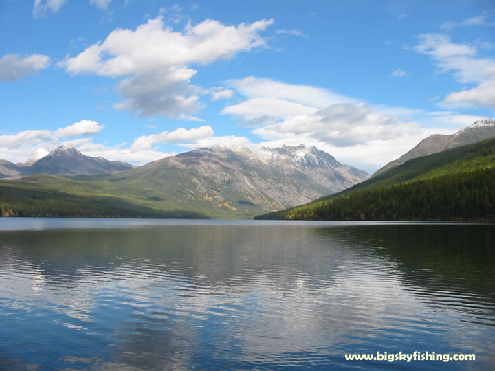 Kintla Lake in Glacier National Park