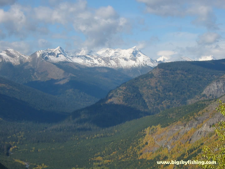 Another View of Upper McDonald Creek Valley from the Going to the Sun Road