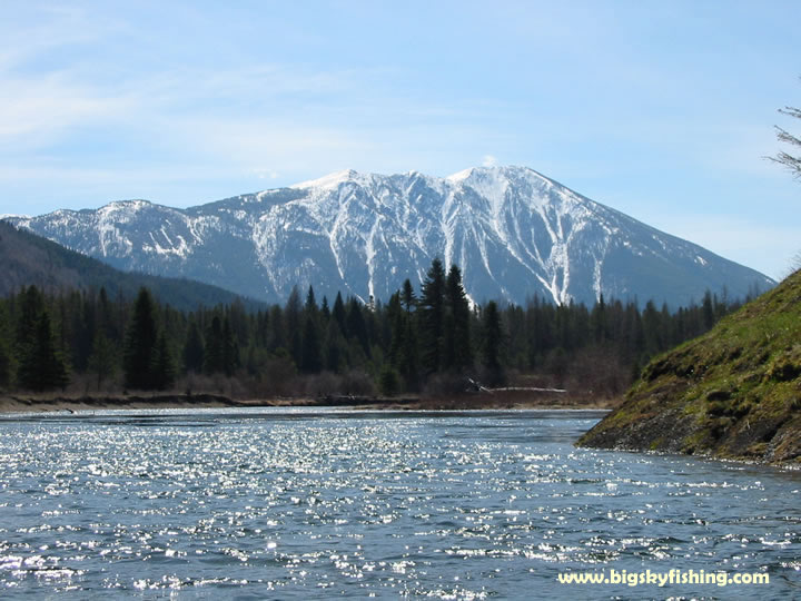 Lower McDonald Creek and Desert Mountain