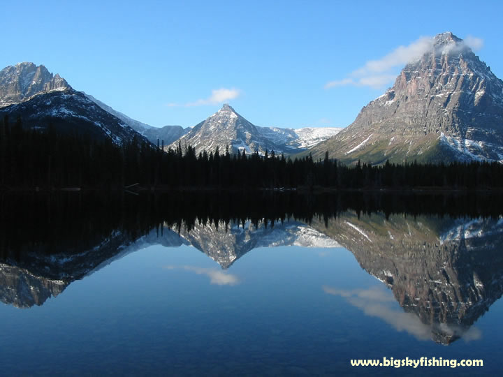 Two Medicine Lake in Glacier National Park