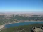 Lower Two Medicine Lake seen from Scenic Point in Glacier Park (60,237 bytes)