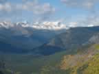 Another View of Upper McDonald Creek Valley from the Going to the Sun Road (67,070 bytes)