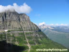 Mt. Oberline seen from near the beginning of the Highline Trail