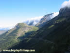 Haystack Butte, the Garden Wall and the Going to the Sun Road