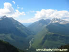 McDonald Creek Valley seen from the Highline Trail