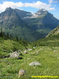 Mt. Oberlin & Mt. Cannon seen from near Haystack Butte