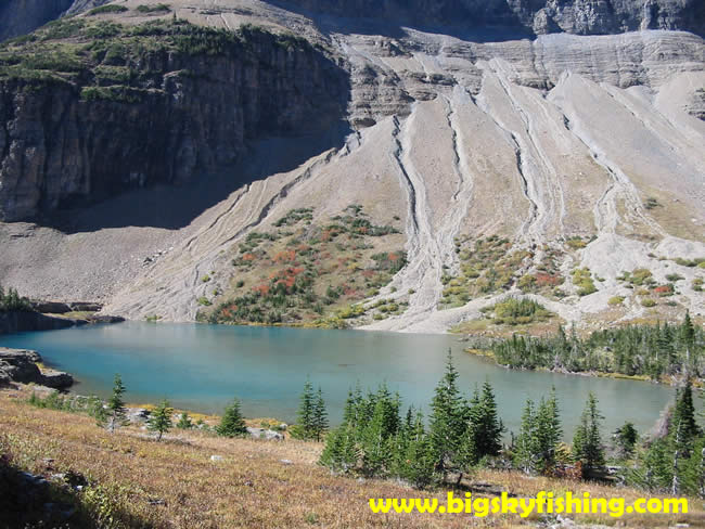 ILooking Down on Iceberg Lake