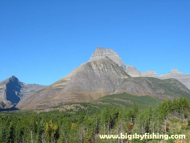 Mt. Wilbur in Glacier National Park