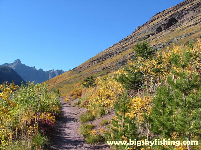 The Iceberg Lake Trail in October