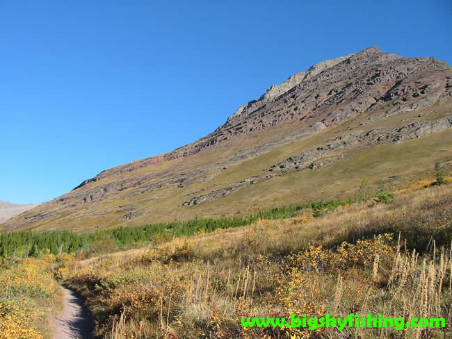 Another View of The Iceberg Lake Trail in October