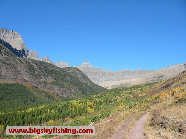 Open Terrain on the Iceberg Lake Trail