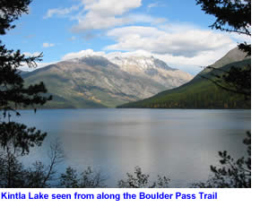 Kintla Lake in Glacier National Park