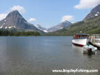 Tour Boat on Two Medicine Lake