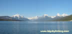 Panoramic Photo of Lake McDonald in April