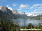 Another View of St. Mary Lake and Wild Goose Island