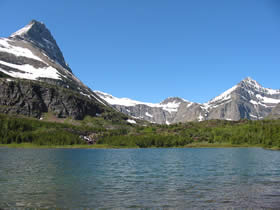 Red Rock Lake in Glacier National Park