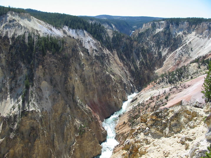 Yellowstone River in the Grand Canyon of the Yellowstone