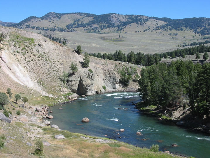 Yellowstone River near Tower