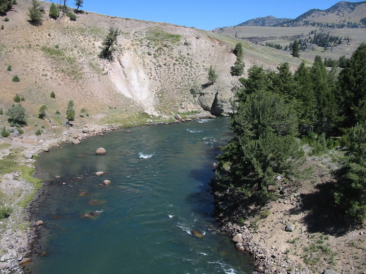 Yellowstone River near Tower