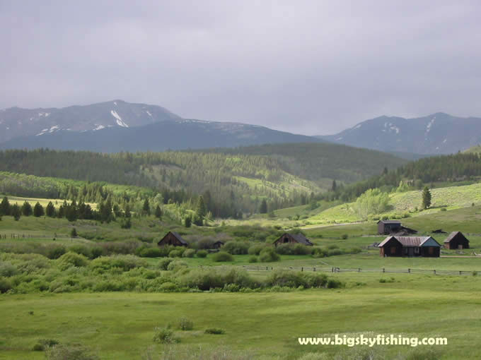 Storm Over the Anaconda-Pintler Wilderness Area in Montana