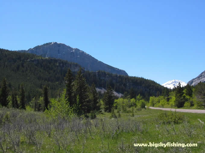 Rocky Mountain Front Near the Teton River