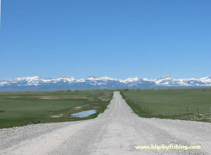 Along the Rocky Mountain Front in Central Montana