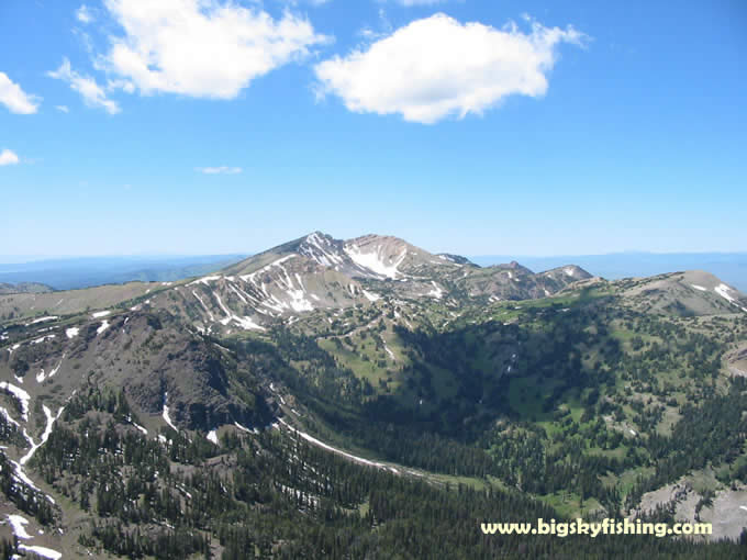 The Centennial Mountains Along the Idaho/Montana Border